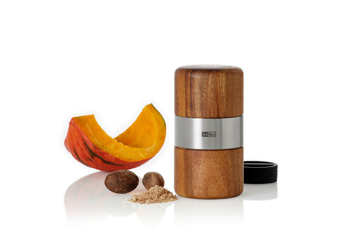 GEWÜRZMÜHLE MUSKATO  - Design, Holz (6 cm/11,3 cmcm) - AdHoc