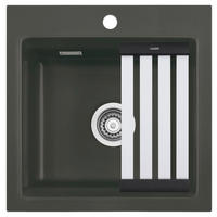 SPÜLE Kara 51 / 50030185  - Schieferfarben, Basics, Keramik (51/20/51cm) - Systemceram