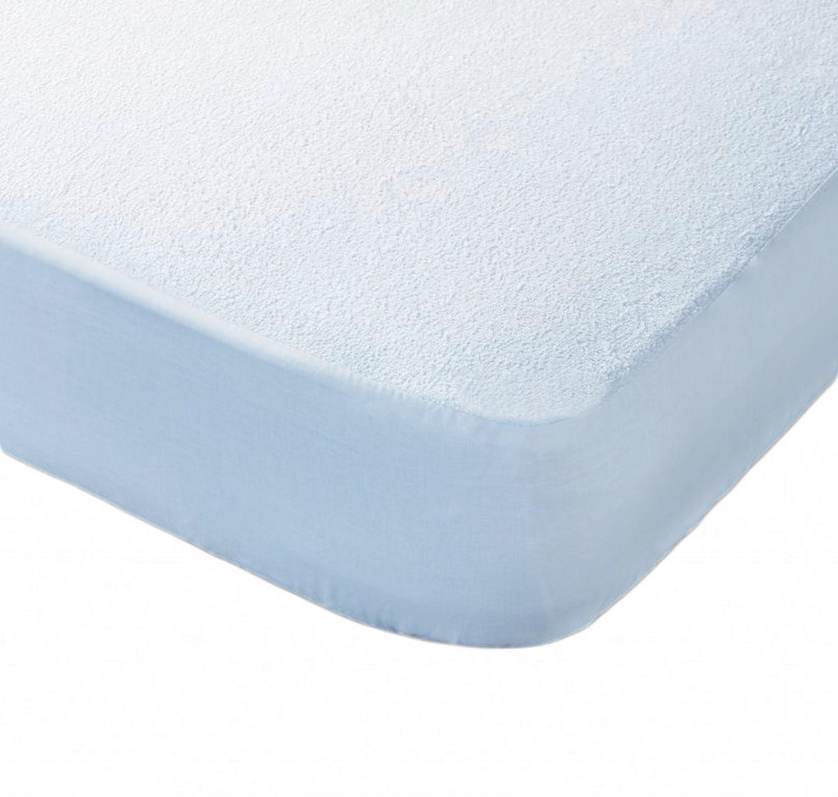 MATRACVÉDŐ 160/200 cm  - fehér, Basics, textil (160/200cm)