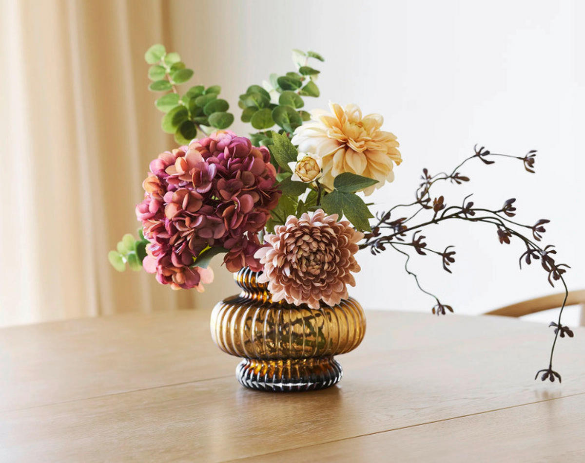 VASE Vase 16 cm  - Braun, Basics, Glas (20/16cm)