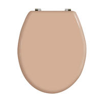 WC-SITZ - Beige, Basics, Holzwerkstoff (45/5.6/36cm) - MSV