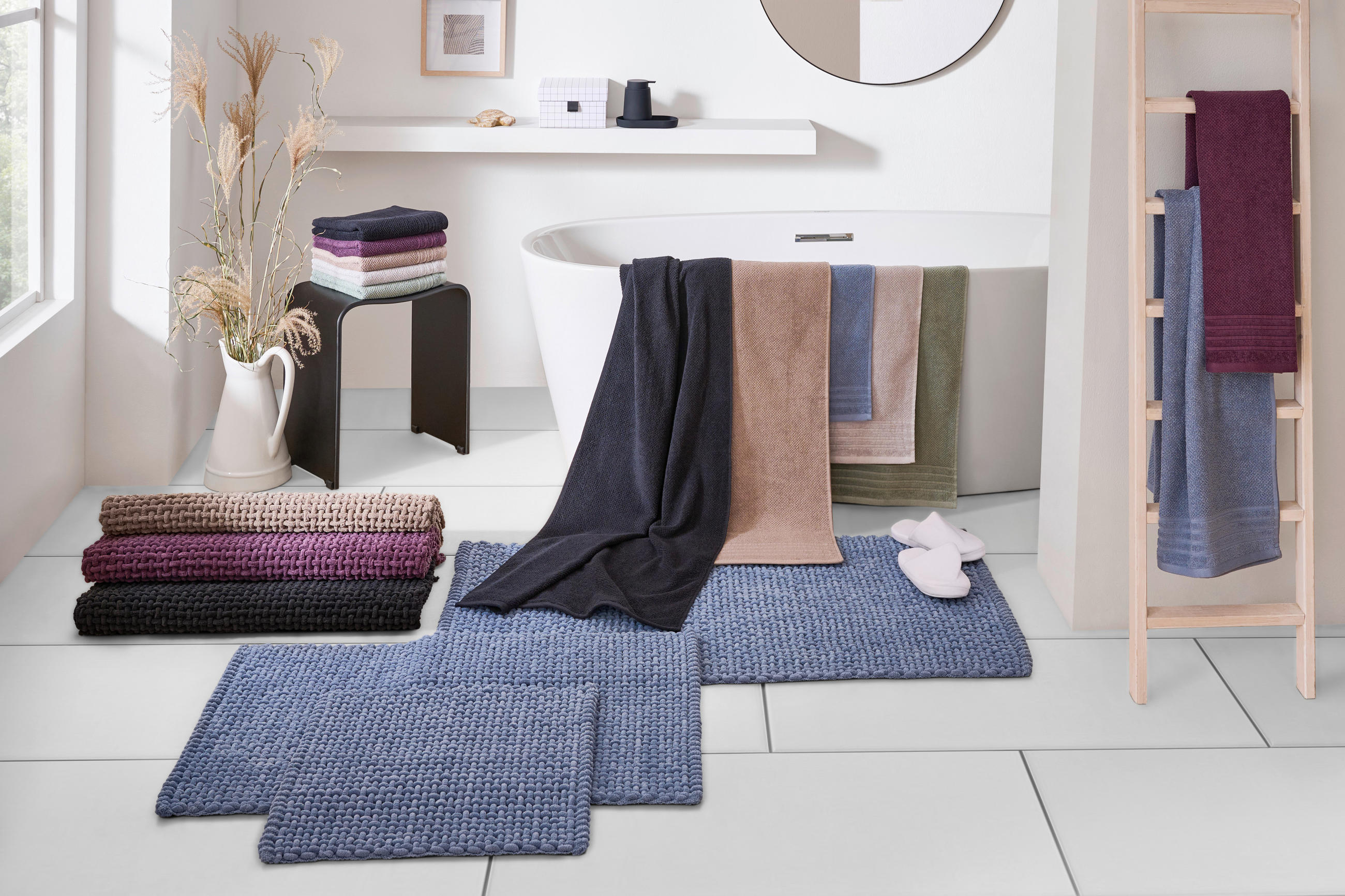 RUČNÍK, 50/100 cm, zelená - zelená, Basics, textil (50/100cm) - Esposa