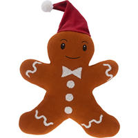 OKRASNA BLAZINA  GINGER   40/50 cm          - rjava, Konvencionalno, tekstil (40/50cm) - X-Mas