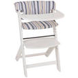 HOCHSTUHLEINLAGE LUNCH  - Beige/Weiß, Basics, Textil (25/50cm) - My Baby Lou