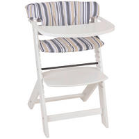 HOCHSTUHLEINLAGE LUNCH  - Beige/Weiß, Basics, Textil (25/50cm) - My Baby Lou