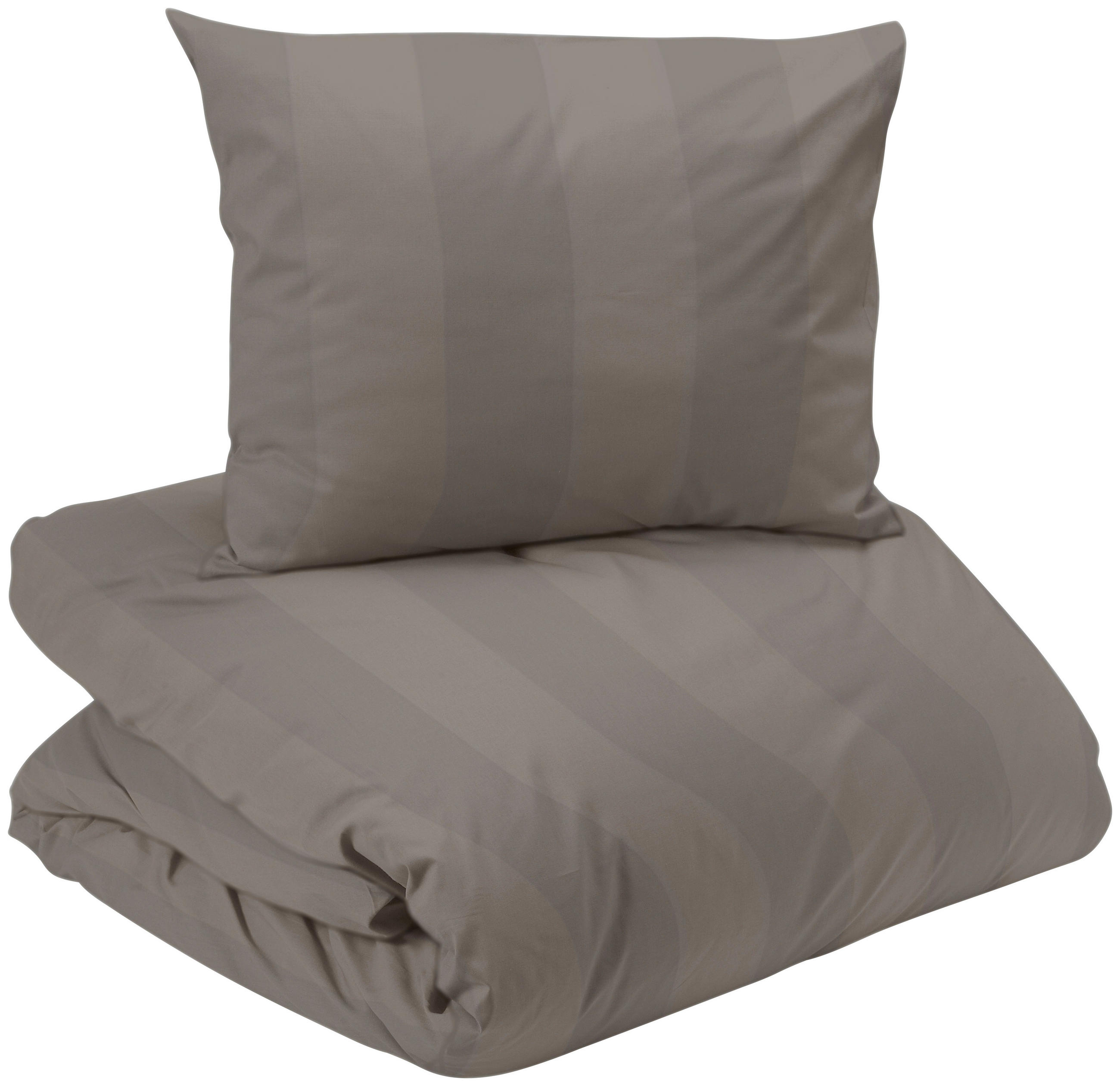 PÅSLAKANSET satin 150/210 cm  - brun, Basics, textil (150/210cm)