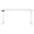 SCHREIBTISCH höhenverstellbar  - Weiß, MODERN, Holzwerkstoff/Metall (160/80/72-118cm) - Novel