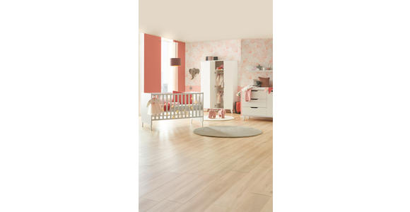 GITTERBETT Michi  143,4/78,9/76,6 cm   - Weiß, Trend, Holz/Holzwerkstoff (143,4/78,9/76,6cm) - My Baby Lou