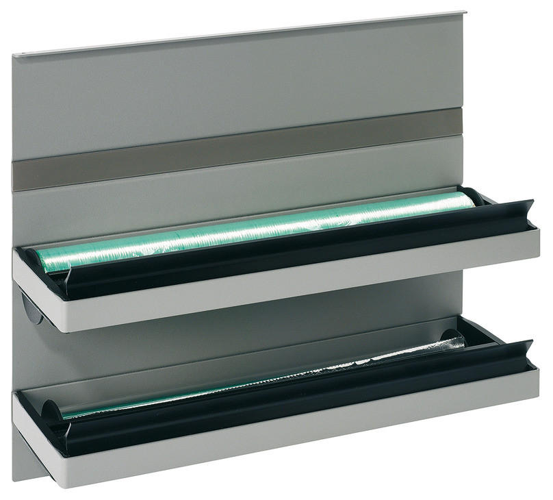 FOLIENABROLLER 35/30/11 cm  in Grau  - Grau, Basics, Metall (35/30/11cm) - HKT