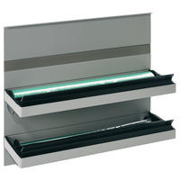 FOLIENABROLLER 35/30/11 cm  in Grau  - Grau, Basics, Metall (35/30/11cm) - HKT