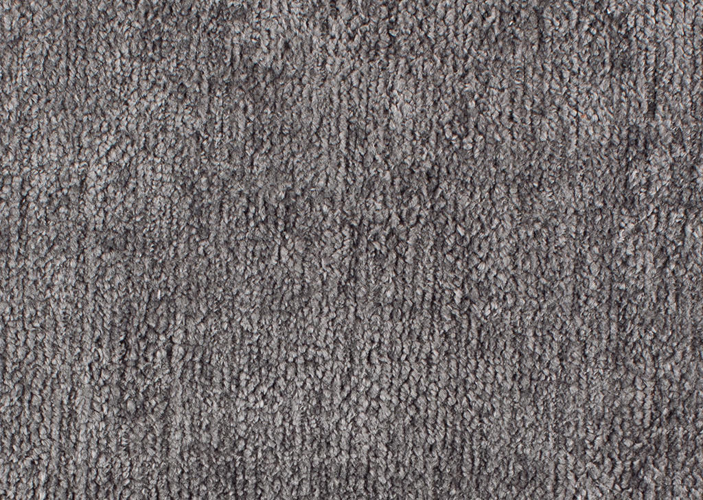 HOCKER in Textil Graubraun  - Graubraun/Schwarz, KONVENTIONELL, Textil/Metall (60/45/60cm) - Carryhome