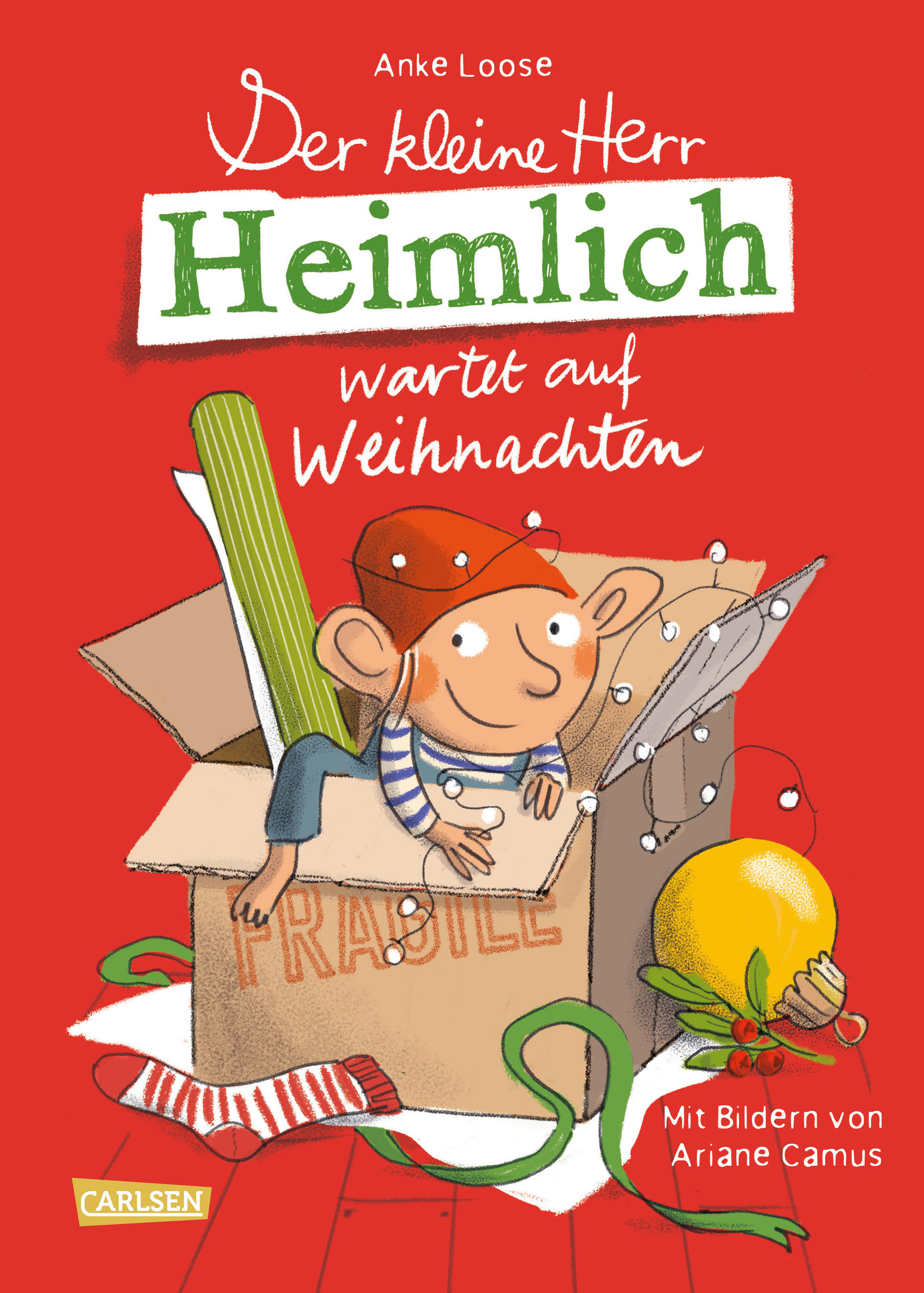 KINDERBUCH Der kleine Herr Heimlich wartet auf Weihnachten  - Multicolor, Basics, Papier (17,3/24,5/2cm) - Carl Stephens Verlag