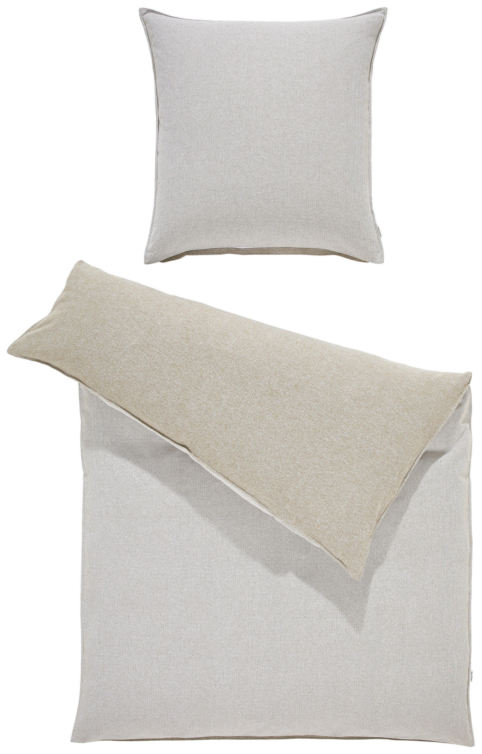 BETTWÄSCHE OLIF Flanell 155/220 cm  - Dunkelgrün, KONVENTIONELL, Textil (155/220cm) - Marc O'Polo