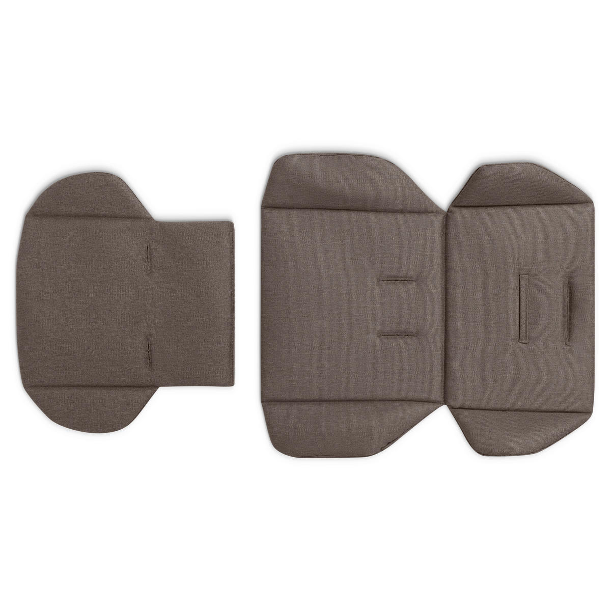 KINDERWAGENSET  City Life All in One Set  Nature  - Graubraun/Schwarz, Basics, Textil/Metall (82/52/107,5cm) - ABC Design