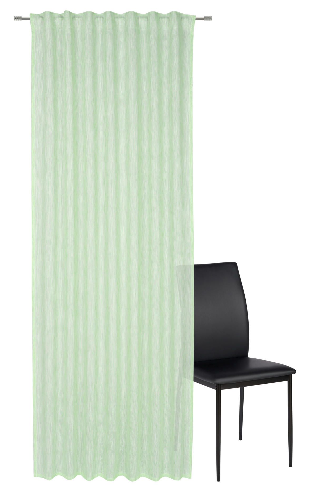 GOTOVA ZAVJESA zelena  140/280 cm  - zelena, Basics, tekstil (140/280cm) - Esposa