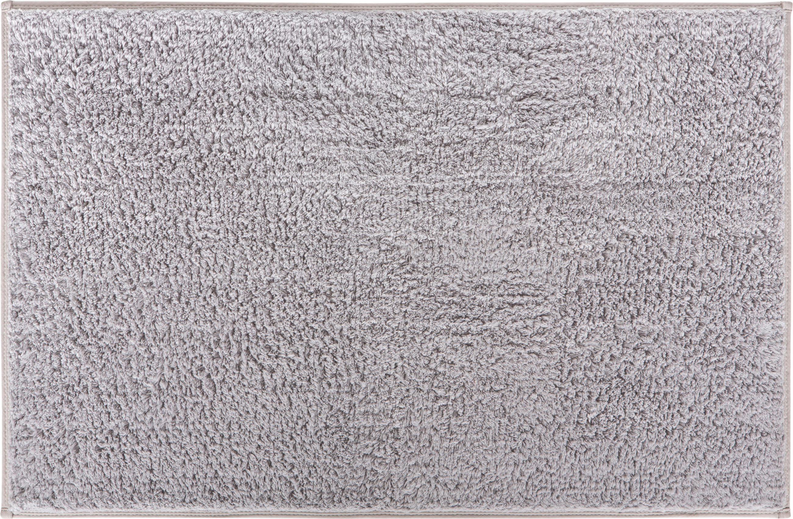 BADTEPPICH 60/90 cm Grau  - Grau, Basics, Kunststoff/Textil (60/90cm) - Grund