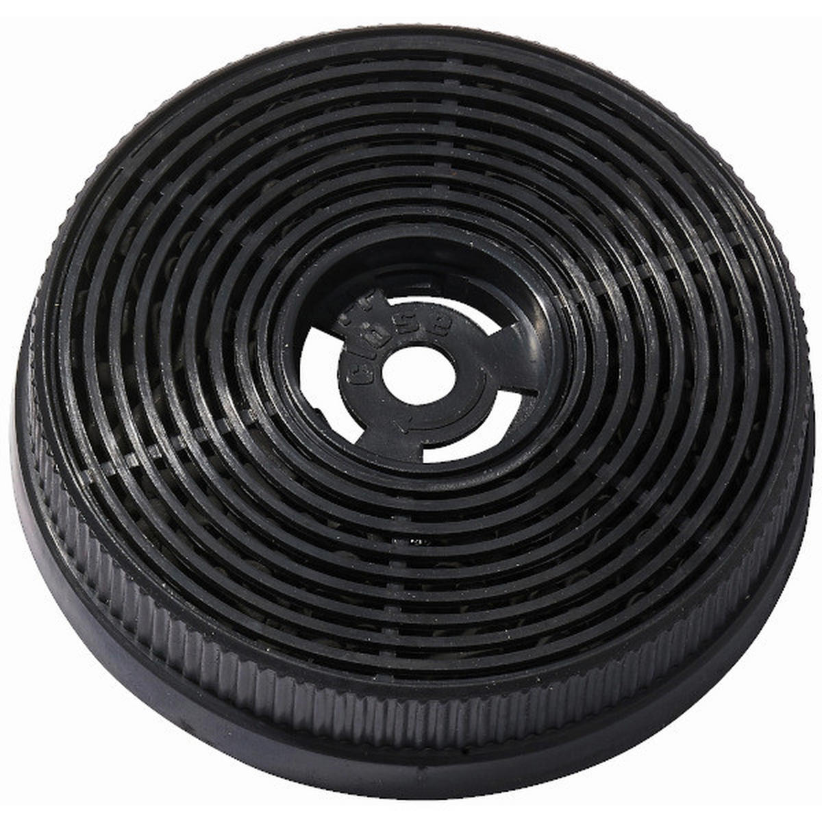 KOHLEFILTER  - Schwarz, Trend, Kunststoff (10,8/2,5/10,8cm) - PKM