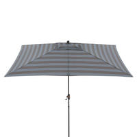 SONNENSCHIRM 300x200 cm Anthrazit  - Anthrazit/Grau, Basics, Textil/Metall (300/200cm) - Doppler