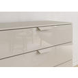 KOMMODE  in 80/81/42 cm  - Champagner, Design, Glas/Holzwerkstoff (80/81/42cm) - Carryhome