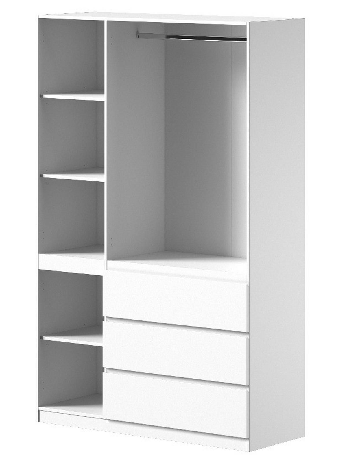 ORMAR SA KLASIČNIM VRATIMA  135/52/212,4 cm  - Moderno (135/52/212,4cm) - Xora