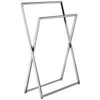 HANDTUCHSTÄNDER - Chromfarben, Basics, Metall (60/89/25cm) - Smedbo