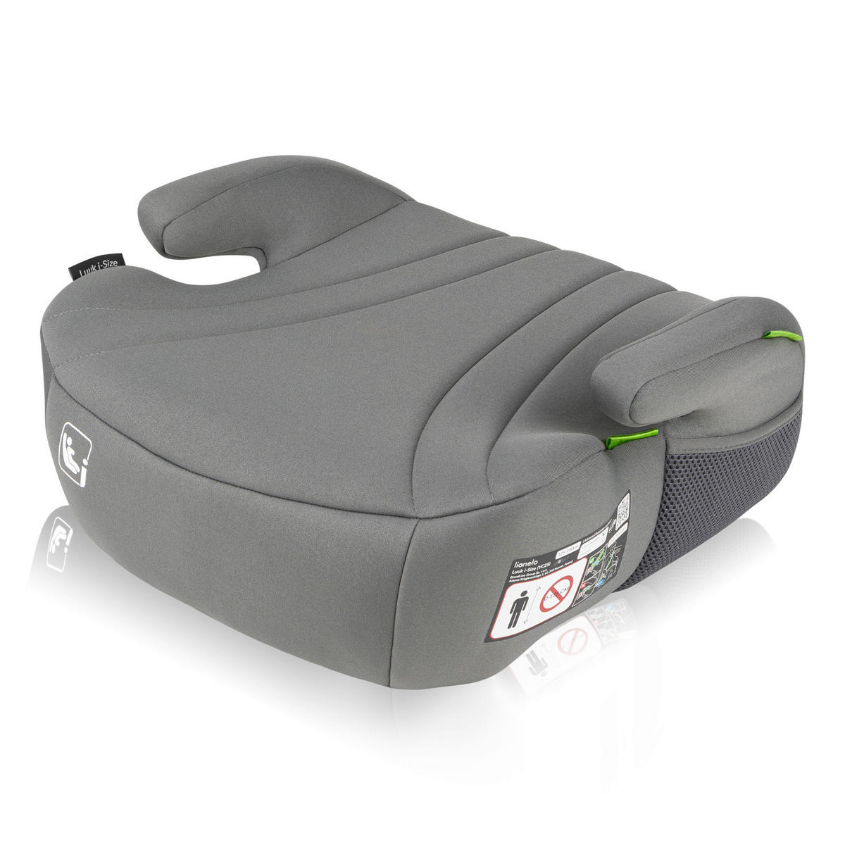 KINDERAUTOSITZ Luuk i-Size   - Grau, Basics, Kunststoff (40.5/36/18cm) - Lionelo