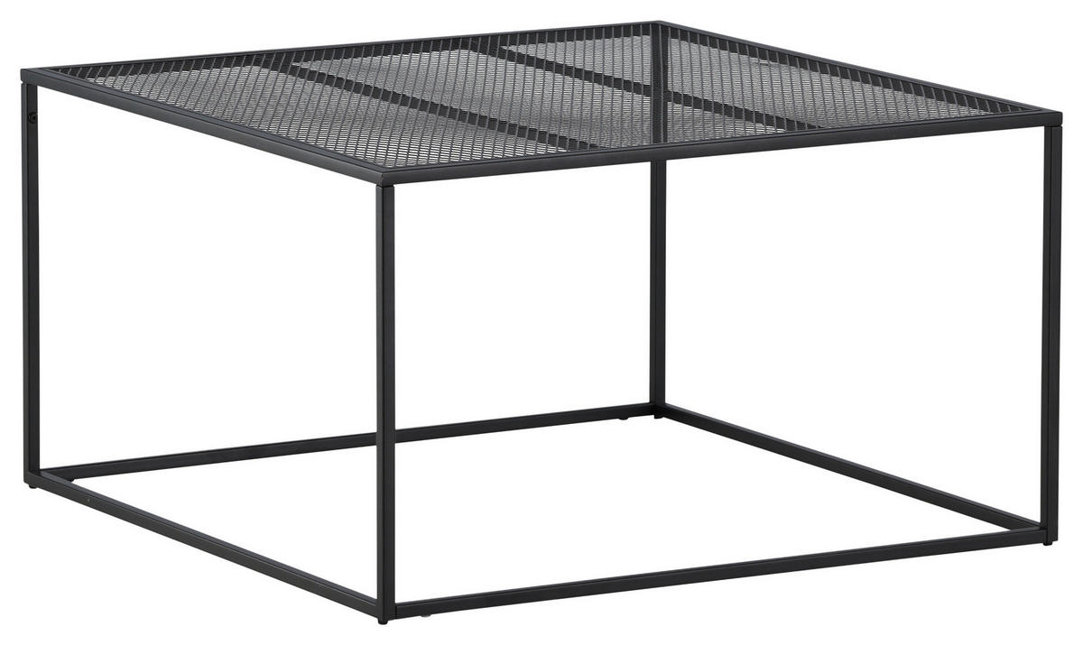 SOFFBORD i metall 80/80/45 cm  - svart, Design, metall (80/80/45cm) - Livetastic