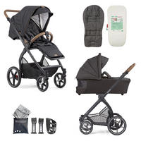 KOMBIKINDERWAGEN FX4 Swing Set  - Schwarz, Basics, Metall (100/55/130cm) - Gesslein