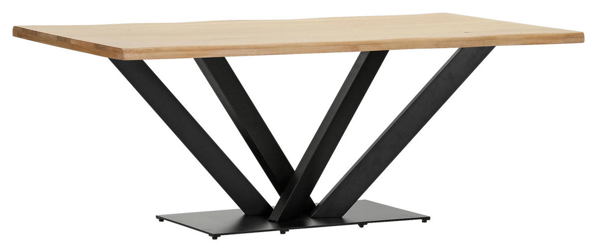 TISCHPLATTE Eichefarben   - Eichefarben, Design, Holz (200/100/4cm) - Landscape