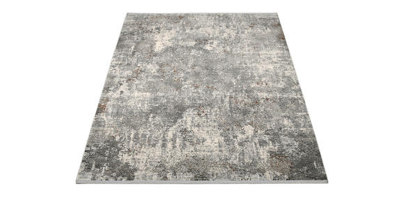 TEPPICH 67/130 cm Elandor Grau, Hellgrau, Beige  - Beige/Hellgrau, Design, Textil (67/130cm) - Novel