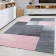 WEBTEPPICH 80/250 cm Lucca Pink  - Pink, Trend, Textil (80/250cm) - Novel
