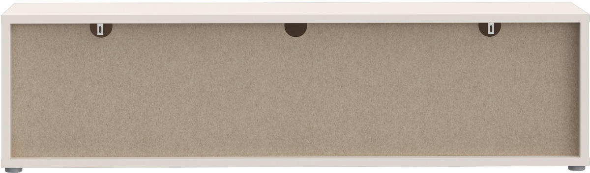 LOWBOARD  in 154,2/42,5/34,9 cm  - Sandfarben/Grau, MODERN, Holzwerkstoff/Metall (154,2/42,5/34,9cm) - Carryhome