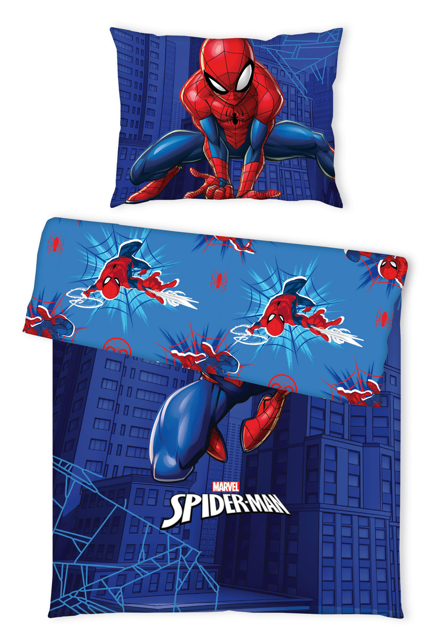 BETTWÄSCHE Marvel Spiderman Renforcé 140/200 cm  - Multicolor, Basics, Textil (140/200cm) - Herding