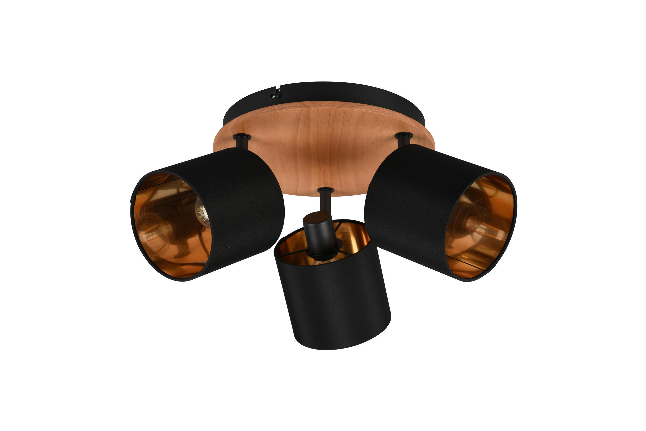 TAKSPOTLIGHT 46,5/22,5 cm   - svart/guldfärgad, Klassisk, metall (46,5/22,5cm)