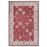 OUTDOORTEPPICH 120/180 cm Kollektion 1767 Creme, Rot  - Rot/Creme, Design, Kunststoff (120/180cm) - Villeroy & Boch