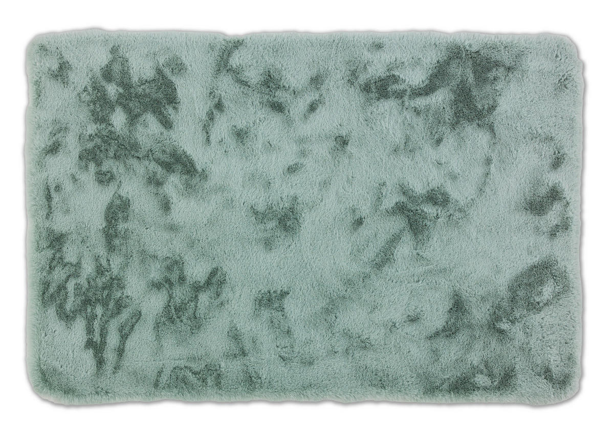 BADTEPPICH Bali Mintgrün 67/110 cm  - Mintgrün, Basics, Textil (67/110cm) - Schöner Wohnen
