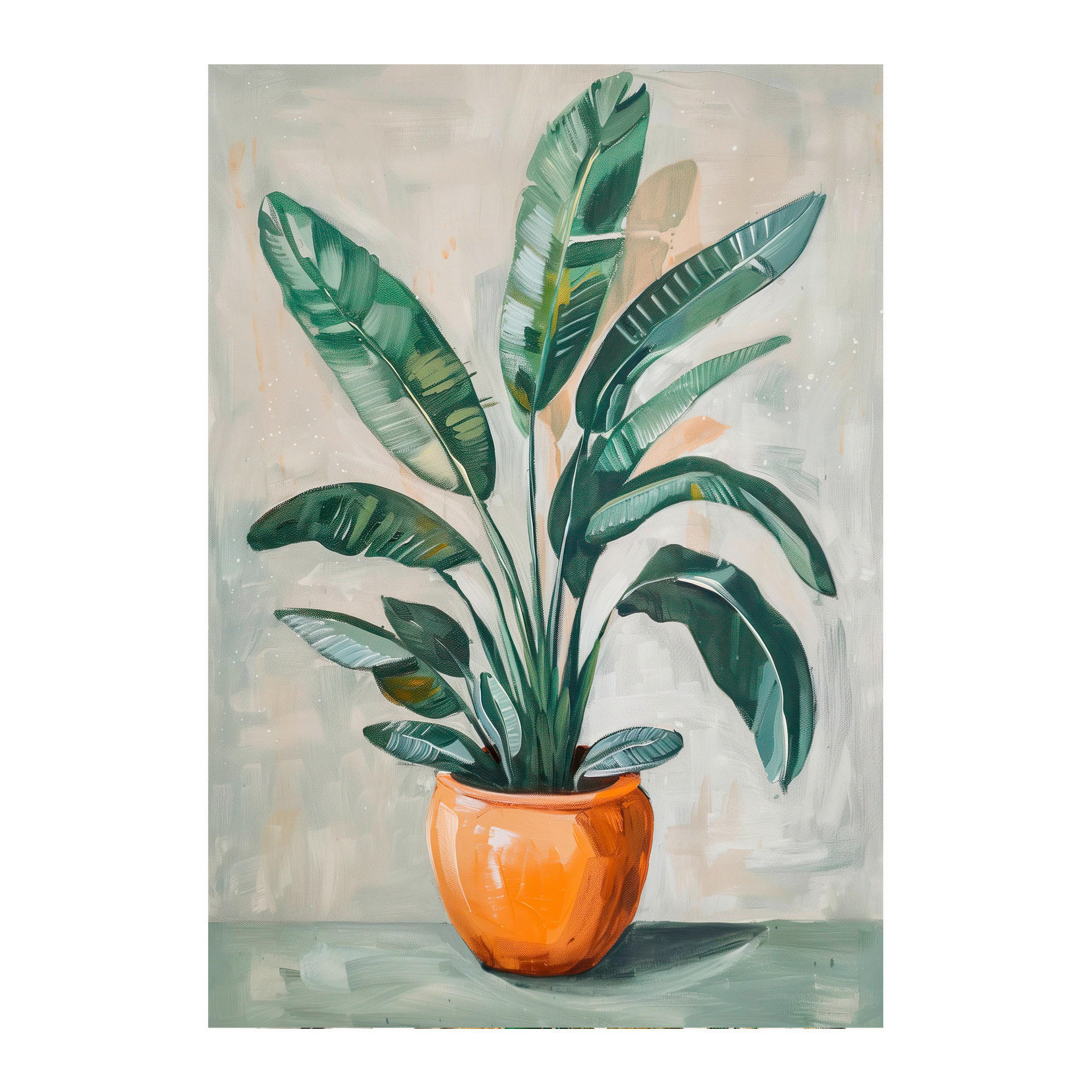 LEINWANDBILD Pflanzen 60/80 cm  - Multicolor, Basics, Holz/Textil (60/80cm)