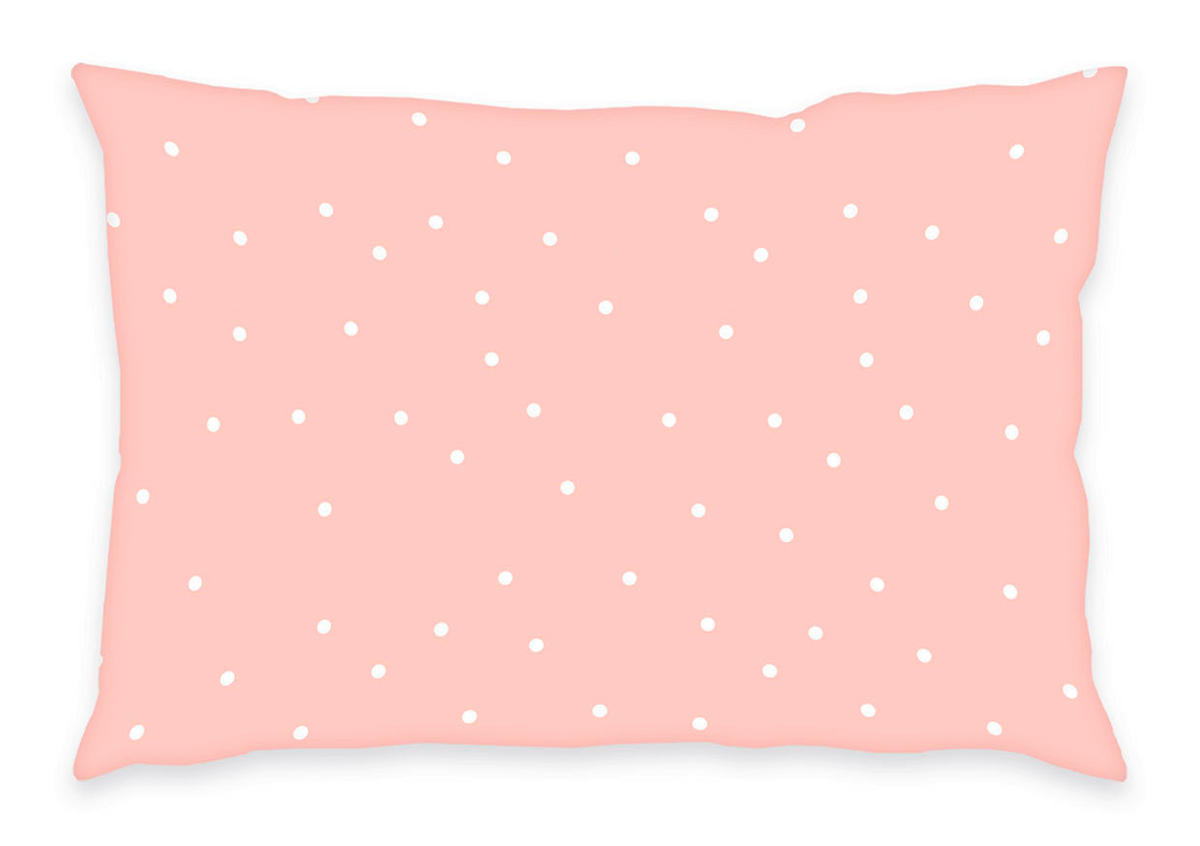 POVLEČENÍ PRO MIMINKO 100/135 cm  - bílá/růžová, Basics, textil (100/135cm)