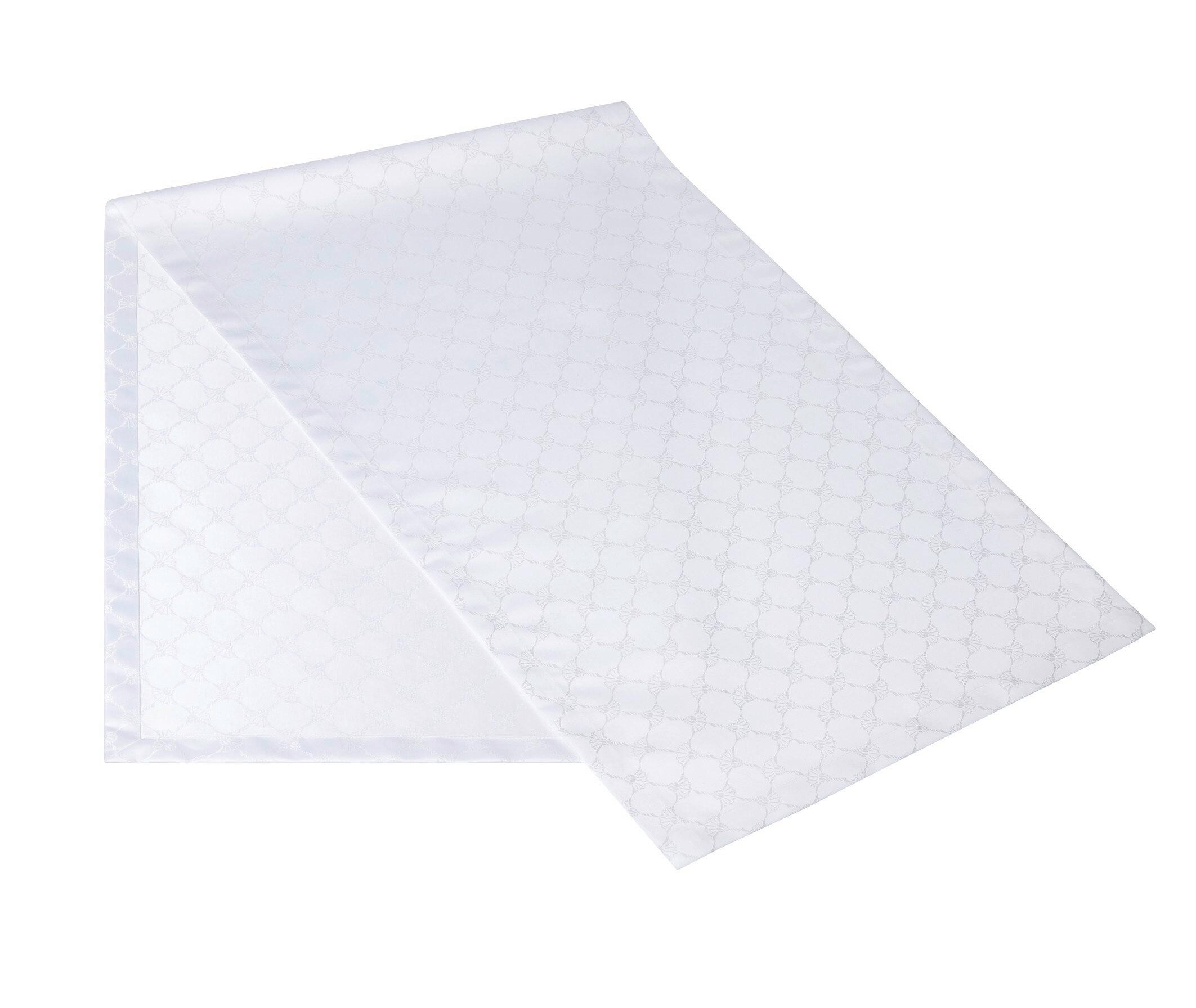 NADPRT  CORNFLOWER ALLOVER  50/160 cm       bela  - bela, Basics, tekstil (50/160cm) - Joop!