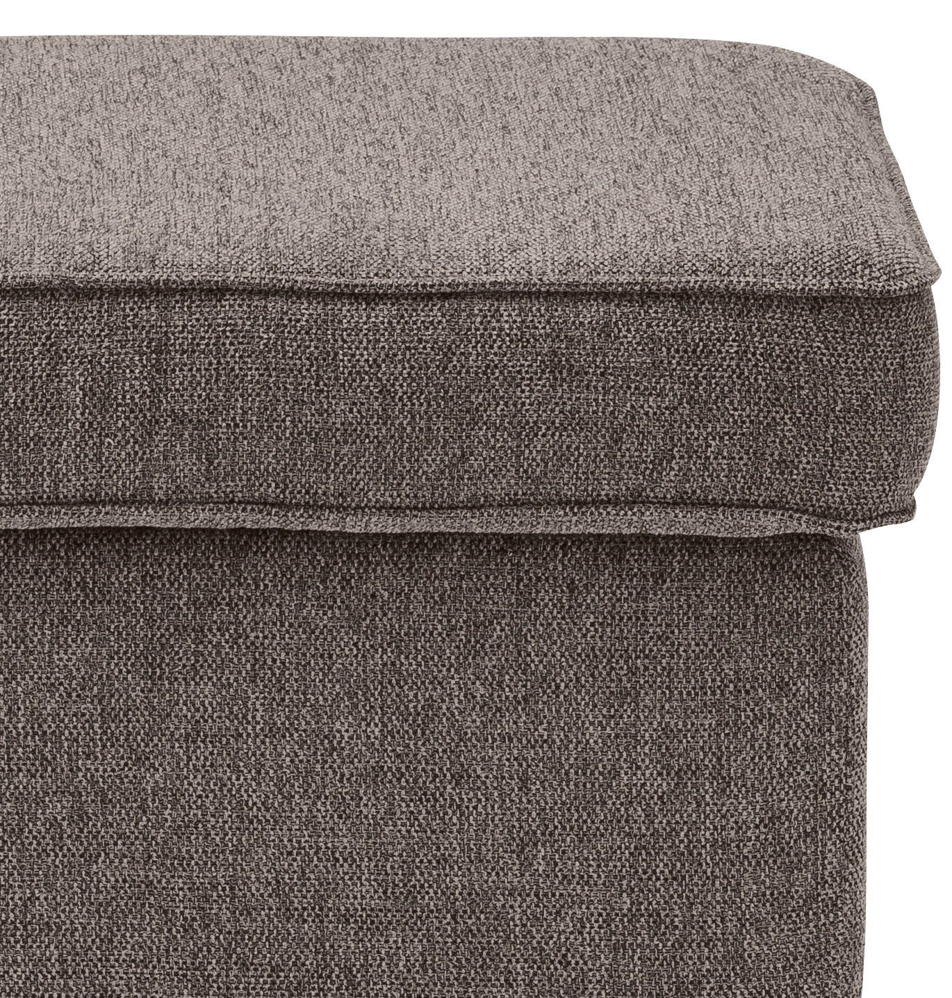 Thumbnail - Mid.you Hocker, Braun, Textil, rechteckig, 63x43x42 cm, Wohnzimmer, Hocker, Sitzhocker