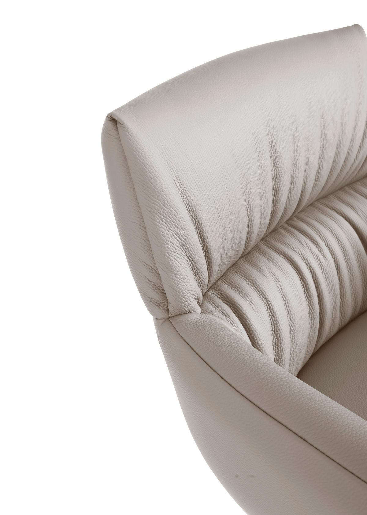 BARHOCKER Echtleder Schwarz, Cappuccino Eisen Lederauswahl, Stoffauswahl, Sitzfläche 360° drehbar, automatische Rückholfunktion  - Schwarz/Cappuccino, Design, Leder/Metall (58/88-112/58cm) - Dieter Knoll