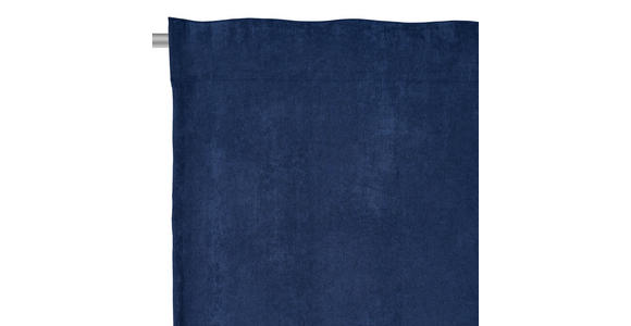 FERTIGVORHANG blickdicht  - Blau, Basics, Textil (135/245cm) - Esposa