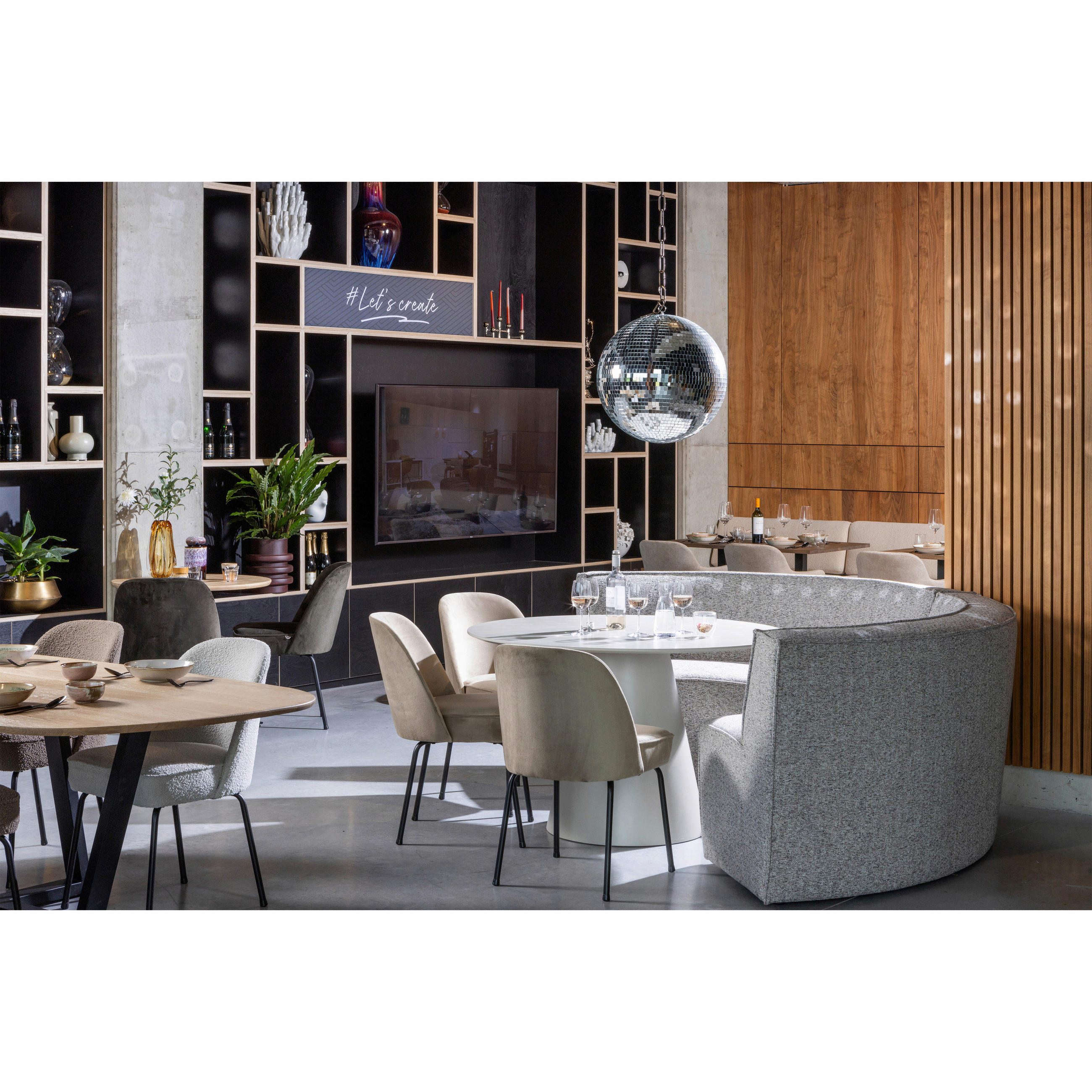 ESSTISCH in Holzwerkstoff 120/120/76 cm  - Beige, Design, Holzwerkstoff (120/120/76cm) - Livetastic