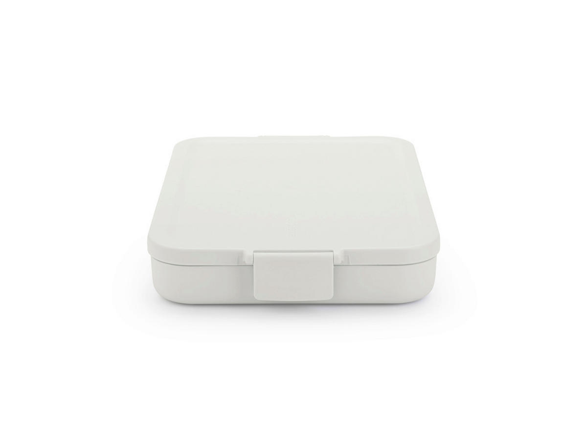 KRABIČKA NA OBĚD  - světle šedá, Basics, plast (25.5/3.7/16.6cm) - Brabantia