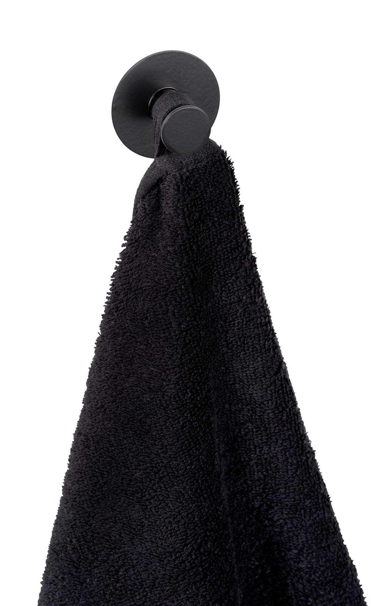 WANDHAKEN  in Schwarz  - Schwarz, Basics, Metall (5/3,3/5cm) - Schöner Wohnen