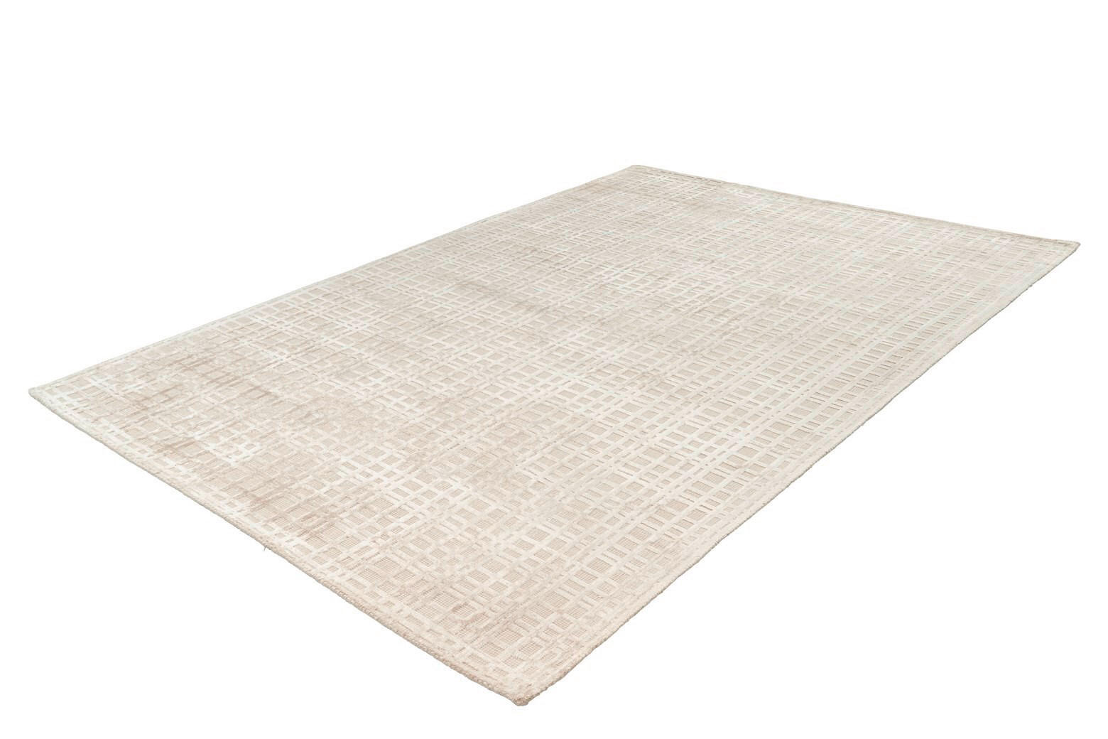 Thumbnail - Novel Flachwebeteppich Karma, Silber, Beige, Textil, Uni, rechteckig, 120x170 cm, pflegeleicht, Teppiche & Böden, Teppic...