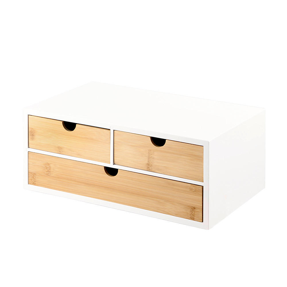 ORGANIZER  - Naturfarben/Weiß, Basics, Naturmaterialien/Holzwerkstoff (33/21/14cm) - Kesper