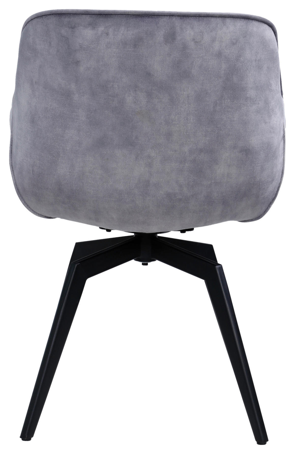 STOLICA S NASLONOM ZA RUKE  siva, crna  metal, tekstil      - siva/crna, Design, metal/tekstil (59/84/64cm) - Hom`in