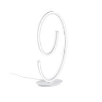 LED-TISCHLEUCHTE CINQUE 26/65/16 cm  - Weiß, Design, Kunststoff/Metall (26/65/16cm) - Cinque