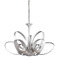 KRONLEUCHTER 75/115 cm   - Weiß, Design, Metall (75/115cm)